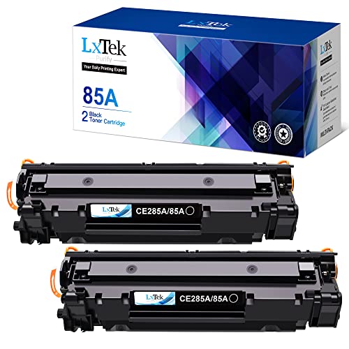 LxTek Purify 85A CE285A Toner Kompatibel für HP 85A für HP Laserjet P1102W Toner Schwarz für HP Laserjet Pro P1102W P1102 M1212 M1212NF M1217NFW M1132MFP P1109W M1210 M1130 M1132 (Schwarz, 2er-Pack) von LxTek Purify