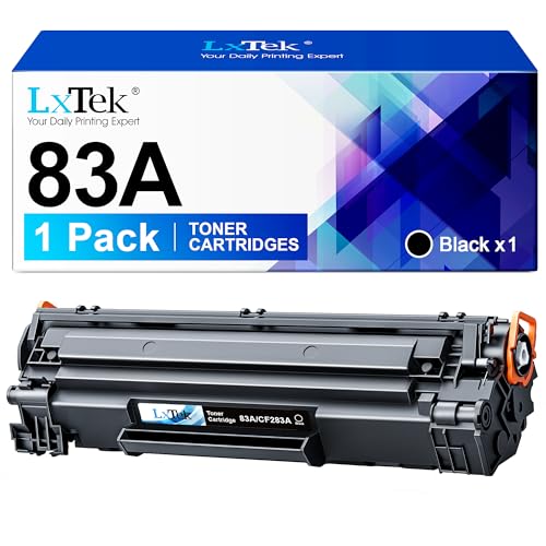 LxTek 83A Toner Kompatibel für HP Laserjet Pro MFP M127fw, M125nw, M127fn, M225dw, M125a, M201dw, M201n, M225dn, M127fp (1 Schwarz) von LxTek