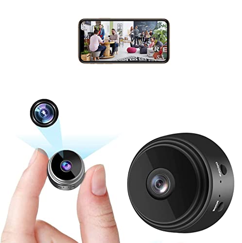 LySuyeo Mini Kamera, Überwachungskamera 1080P WiFi Kamera mit Bewegungserkennung Nachtsicht, Überwachungskamera mit Batteriestrom Geeignet für Familien verwendet von LySuyeo