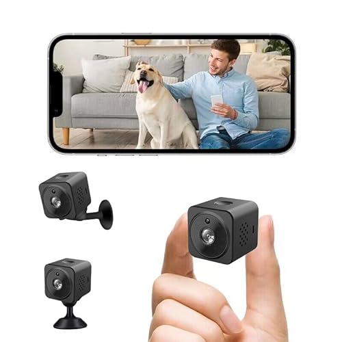 LySuyeo Mini Kamera,Full HD Überwachungskamera 1080P WiFi Kamera mit Bewegungserkennung Nachtsicht, Überwachungskamera mit Batteriestrom Geeignet für Familien verwendet von LySuyeo