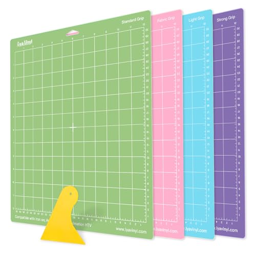 Glänzend Gelb Plotterfolie Vinyl, 30,5 x 152,4 cm Vinylfolie Plotter für Cricut, Gelb Plotterfolie Selbstklebend für DIY-Geschenke, Tasse, Fenster, Keramik, Kunststoff von Lya Vinyl