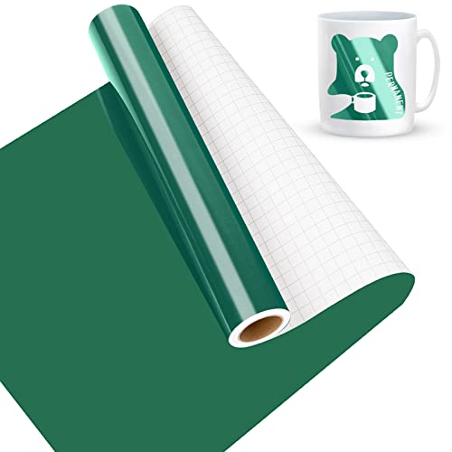 Lya Vinyl Dunkelgrün Vinylfolie Plotter, Selbstklebend Plotterfolie für Cricut – 30,5 x 457,5 cm, Schwarz Plotterfolie, Selbstklebende Folie für Cricut, Silhouette Cameo 4 Lya Vinyl Dunkelgrün Vinylfolie Plotter, Selbstklebend Plotterfolie für Cricut – 30,5 x 457,5 cm, Schwarz Plotterfolie, Selbstklebende Folie für Cricut, Silhouette Cameo 4 von Lya Vinyl