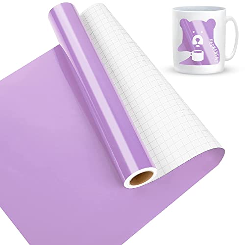 Lya Vinyl Violett Vinylfolie Plotter, Selbstklebend Plotterfolie für Cricut – 30,5 x 457,5 cm, Schwarz Plotterfolie, Selbstklebende Folie für Cricut, Silhouette Cameo 4 Lya Vinyl Violett Vinylfolie Plotter, Selbstklebend Plotterfolie für Cricut – 30,5 x 457,5 cm, Schwarz Plotterfolie, Selbstklebende Folie für Cricut, Silhouette Cameo 4 von Lya Vinyl
