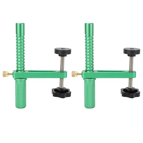 Lybunair 2 Stück Bank Hundeklemme Set, 20 mm Aluminiumlegierkonstruktion, Bankhund Loch Klemmen für Holzbearbeitungshandköpfe Lybunair 2 Stück Bank Hundeklemme Set, 20 mm Aluminiumlegierkonstruktion, Bankhund Loch Klemmen für Holzbearbeitungshandköpfe von Lybunair