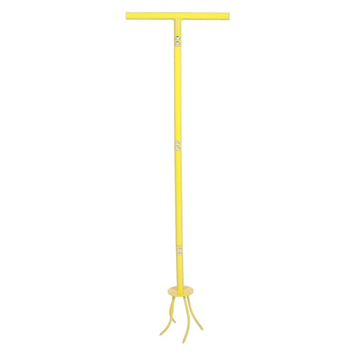 Lybunair Edelstahl Twist Pinne, manueller Handkultivierer mit em Griff, Gartenklauenwerkzeug für die Belüftung von Boden und Unkraut Lybunair Edelstahl Twist Pinne, manueller Handkultivierer mit em Griff, Gartenklauenwerkzeug für die Belüftung von Boden und Unkraut von Lybunair