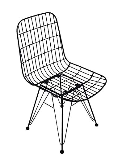 Lycce Metallstuhl Strong schwarz Sitzhöhe 41cm von Lycce