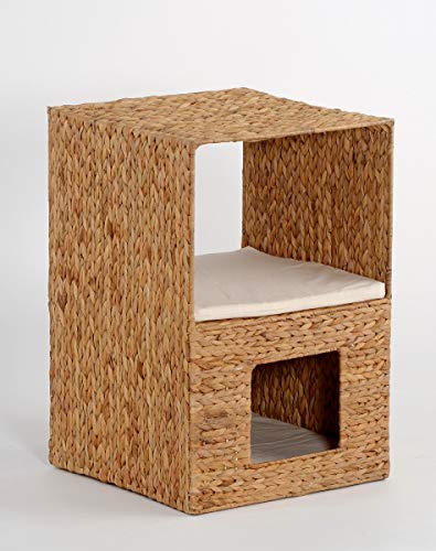 Lycce Regal Sonja mit integrierter Tierhöhle Wasserhyazinthe 40cm x 40cm x 60cm von Lycce