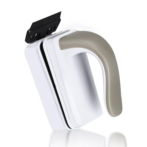 Lychee Magnetischer Aquarienreiniger-Magnetischer Aquarium-Glasschaber-Abnehmbarer Glas-Algenschaber [Kratzfrei, rutschfest, Magnetisierend] (M) von Lychee