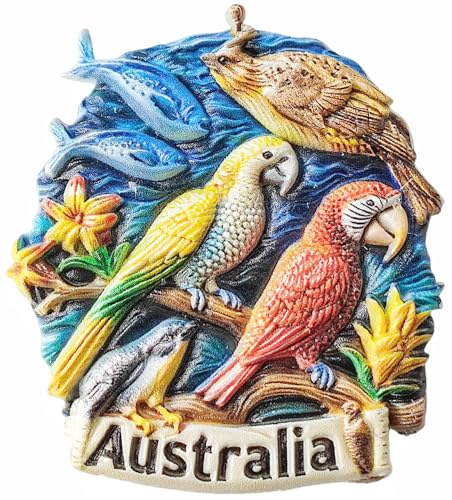 Australien Touristen-Souvenir, 3D-Kühlschrankmagnete, Zuhause, Küche, Kühlschrank, Dekoration, Magnet, Andenken, Handwerk von Lyckotill