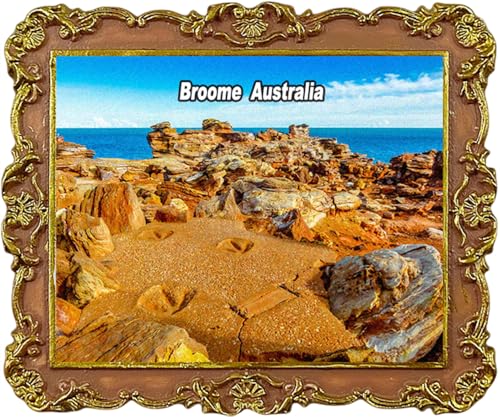 Broome Australia Travel Souvenir Kühlschrankmagnete City Attractions Kühlschrankmagnet von Lyckotill