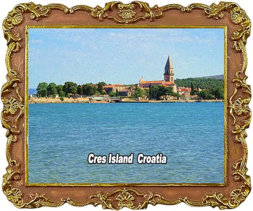 CRES Island Kroatien Reise Souvenir Kühlschrank Magnete Stadt Sehenswürdigkeiten Kühlschrank Magnet von Lyckotill