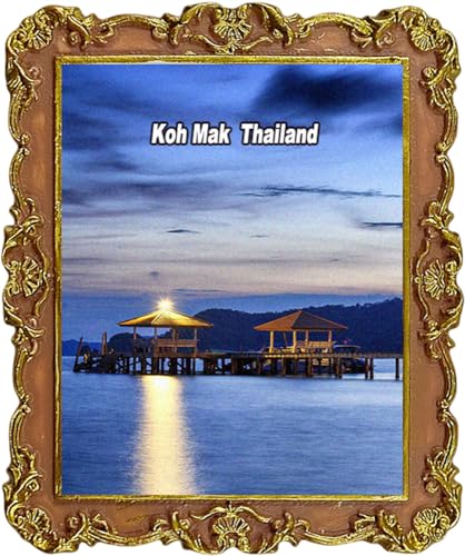 KOH Mak Thailand Tourist Souvenirs Kühlschrankmagnet Stadt Sehenswürdigkeiten Kühlschrank Dekorativer Magnet KOH Mak Thailand Tourist Souvenirs Kühlschrankmagnet Stadt Sehenswürdigkeiten Kühlschrank Dekorativer Magnet von Lyckotill