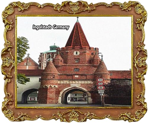 Kühlschrankmagnet Ingolstadt, Deutschland, Reise-Souvenir, Stadtattraktionen, Kühlschrankmagnet Kühlschrankmagnet Ingolstadt, Deutschland, Reise-Souvenir, Stadtattraktionen, Kühlschrankmagnet von Lyckotill