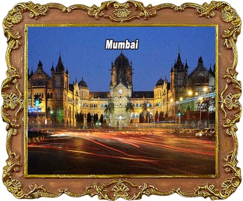 Kühlschrankmagnet Mumbai Indien, Reise-Souvenir, Stadtattraktionen, Kühlschrankmagnete Kühlschrankmagnet Mumbai Indien, Reise-Souvenir, Stadtattraktionen, Kühlschrankmagnete von Lyckotill