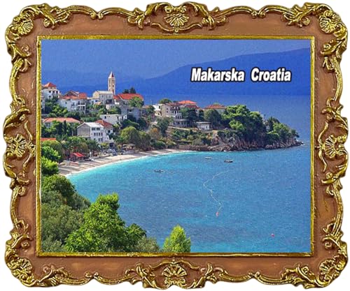 Makarska Kroatien Reise-Souvenirs Kühlschrankmagnete Stadt Sehenswürdigkeiten Kühlschrankmagnete Makarska Kroatien Reise-Souvenirs Kühlschrankmagnete Stadt Sehenswürdigkeiten Kühlschrankmagnete von Lyckotill