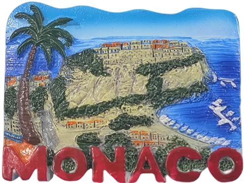 Monaco Touristische Souvenirs 3D Kühlschrank Magnet Hause Küche Kühlschrank Dekoration Magnete Andendentum Handwerk Monaco Touristische Souvenirs 3D Kühlschrank Magnet Hause Küche Kühlschrank Dekoration Magnete Andendentum Handwerk von Lyckotill