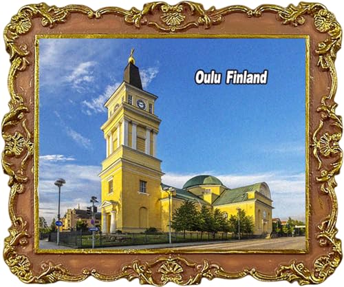 Oulu Finnland Tourist Souvenir Kühlschrankmagnet Stadt Sehenswürdigkeiten Kühlschrank Dekorativer Magnet Oulu Finnland Tourist Souvenir Kühlschrankmagnet Stadt Sehenswürdigkeiten Kühlschrank Dekorativer Magnet von Lyckotill