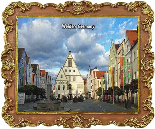 Weiden Deutschland Reise-Souvenir Kühlschrankmagnet Stadt Sehenswürdigkeiten Kühlschrankmagnet Weiden Deutschland Reise-Souvenir Kühlschrankmagnet Stadt Sehenswürdigkeiten Kühlschrankmagnet von Lyckotill