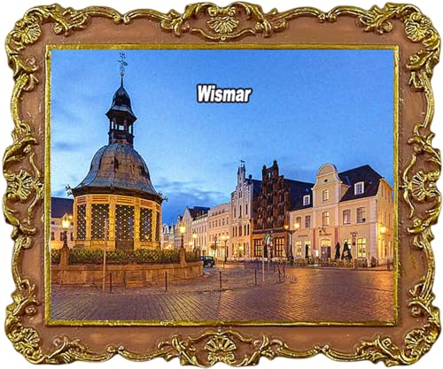 Wismar Deutschland Reise Souvenirs Kühlschrank Magnet Stadt Sehenswürdigkeiten Kühlschrank Magnete Wismar Deutschland Reise Souvenirs Kühlschrank Magnet Stadt Sehenswürdigkeiten Kühlschrank Magnete von Lyckotill