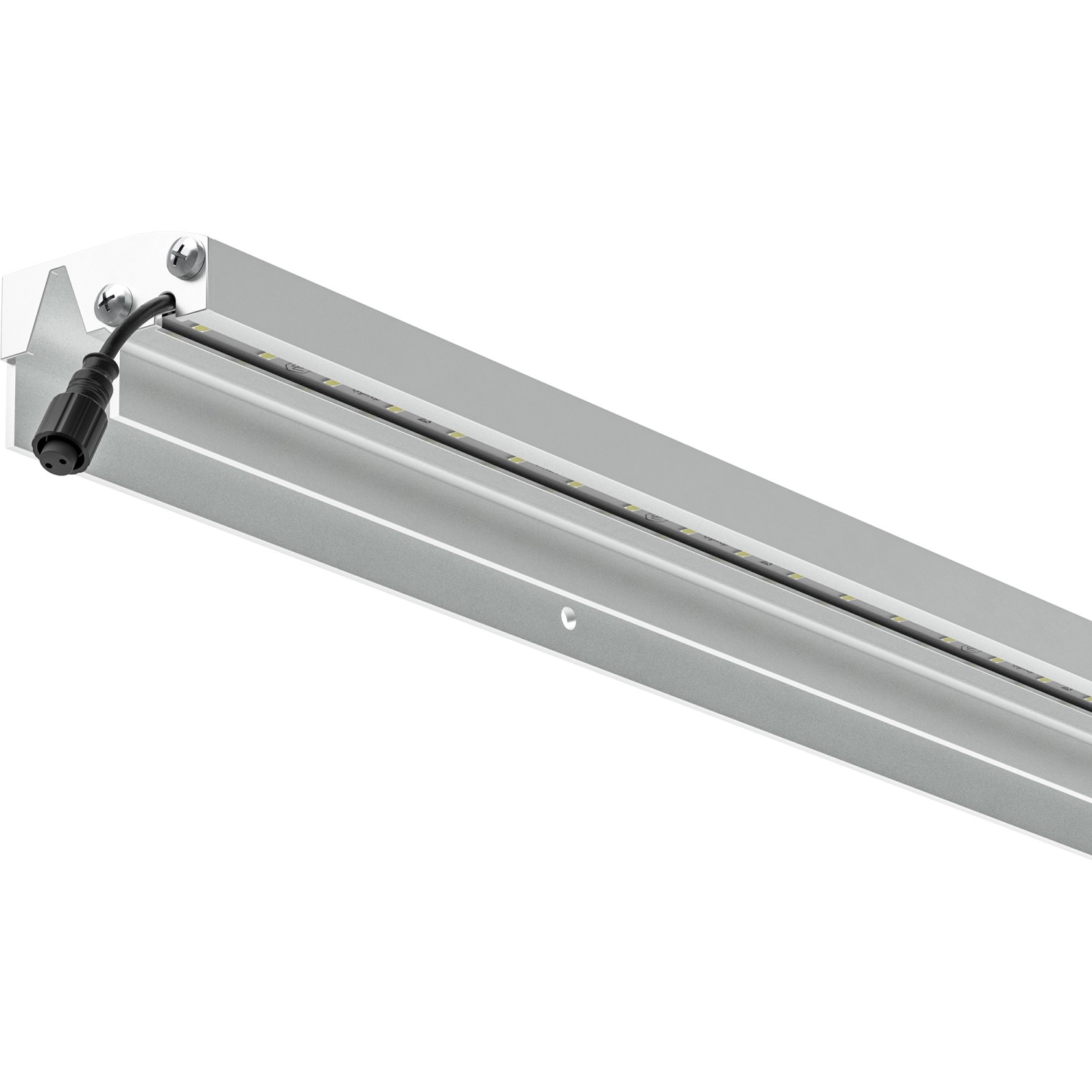 LyghtUp LED-Leuchtleiste für WPC/Alu-Zäune 173,3 cm Silber Eloxiert von LyghtUp