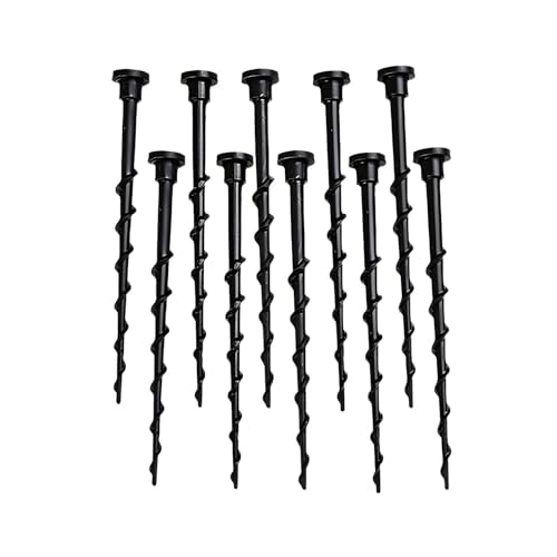 12 Stück Rasenmäher Ladestation Schraube, Erdschrauben Mähroboter, Zubehör für Rasenmäher Länge 13.7 cm, Garten Werkzeuge Schwarz 12 Stück Rasenmäher Ladestation Schraube, Erdschrauben Mähroboter, Zubehör für Rasenmäher Länge 13.7 cm, Garten Werkzeuge Schwarz von Lyivisk