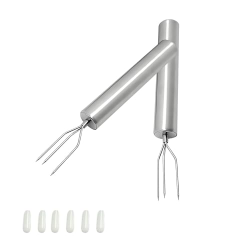 Lyivisk 2 stück pellkartoffelgabel Kartoffelgabel Aus Edelstahl Tragbares Grillwerkzeug Maisgabel Maiskolbenhalter für Gemüse und Grillgut Wiederverwendbar Lyivisk 2 stück pellkartoffelgabel Kartoffelgabel Aus Edelstahl Tragbares Grillwerkzeug Maisgabel Maiskolbenhalter für Gemüse und Grillgut Wiederverwendbar von Lyivisk