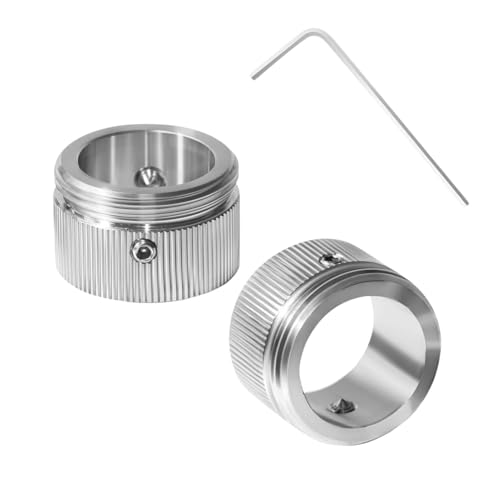 Lyivisk 2pcs Heizkörperthermostat Adapter M30x1.5 aus 304 Edelstahl Heizungsventil Adapter für RA RAV RAVL Ventil Heizkörperventil Thermostatkopf Adapter mit Sechskantschlüssel von Lyivisk