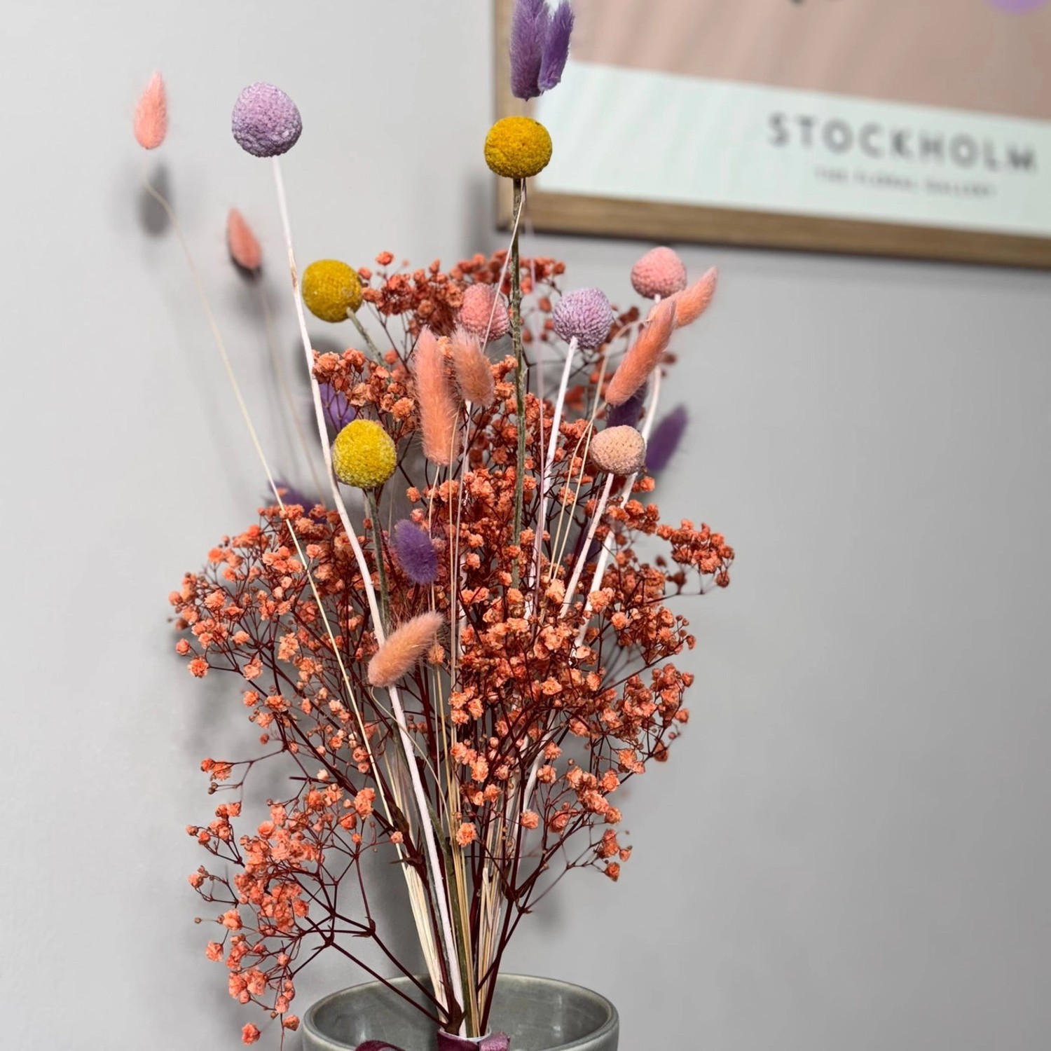 Lykke&You Craspedia Dream Trockenblumenstrauß in Sanften Frühlingsfarben Lykke&You Craspedia Dream Trockenblumenstrauß in Sanften Frühlingsfarben von Lykke&You