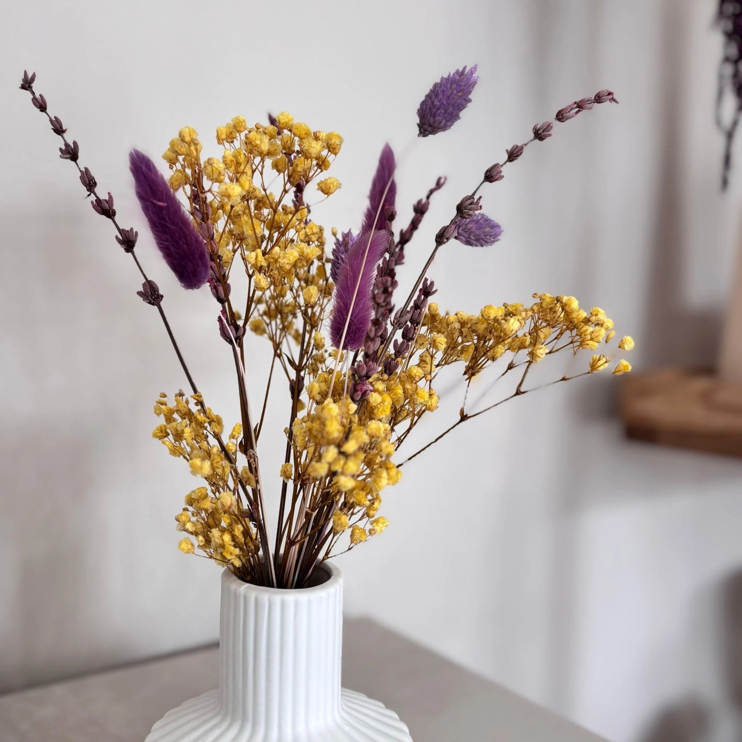 Lykke&You Trockenblumenstrauß Mini Purple Dreams Lykke&You Trockenblumenstrauß Mini Purple Dreams von Lykke&You