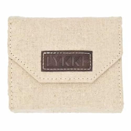 LYKKE Starter-Set, austauschbare Rundstricknadeln, 8,9 cm Spitzen, Naturbeige, Jute Leinwand von Lykke