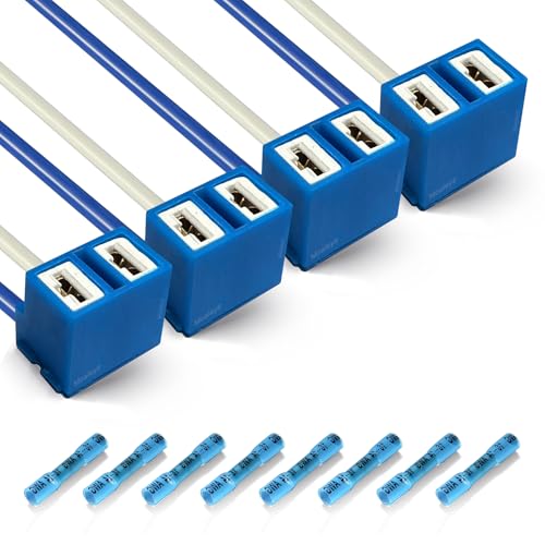 4 Stück H7 Stecker Keramik H7 Sockel Kabelbaum 2-Poliger Scheinwerferersatz Reparaturlampenhalter Stecker Kabelbuchse Für Standard H7 Lampengehäuse Gebogen 4 Stück H7 Stecker Keramik H7 Sockel Kabelbaum 2-Poliger Scheinwerferersatz Reparaturlampenhalter Stecker Kabelbuchse Für Standard H7 Lampengehäuse Gebogen von LynKomm