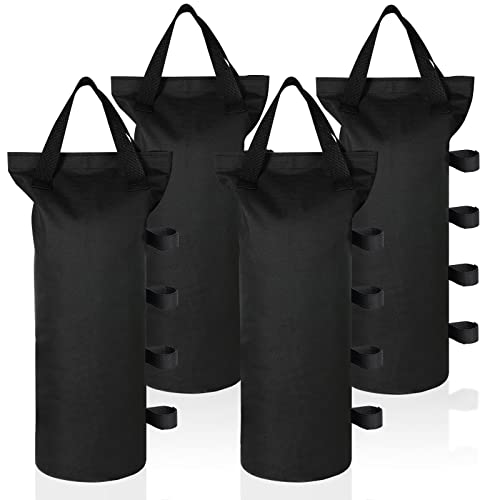 Lyneun Gewichte für Pavillon - 4er Set Sandsäcke, 600D Oxford Verdickt, Wasserdicht für Zelt, Sonnenschirm, Trampolin Outdoor (48.5 * 15 cm) von Lyneun
