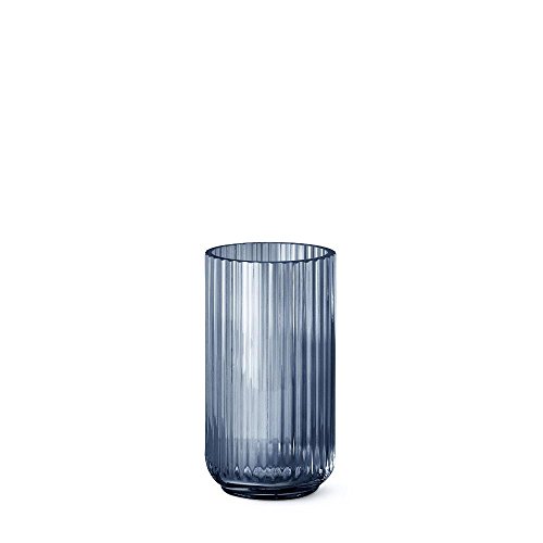 Lyngby Vase Blaues Glas, 20cm von Lyngby ApS