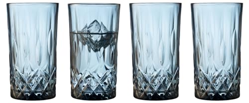 Lyngby Glas Sorrento Highball Glas, Longdrinkglas, 38 cl, 4 Stck., Blau Lyngby Glas Sorrento Highball Glas, Longdrinkglas, 38 cl, 4 Stck., Blau von Lyngby Glas