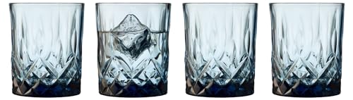 Lyngby Glas Sorrento Whiskyglas 32 cl 4 Stck. Blau von Lyngby Glas