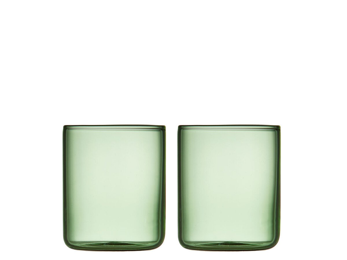 Messglas 2er-Set Torino grün Messglas 2er-Set Torino grün von Lyngby Glas