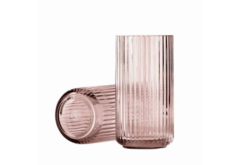 Lyngby Porcelæn Dekovase Glas Burgunder 20 cm von Lyngby Porcelæn