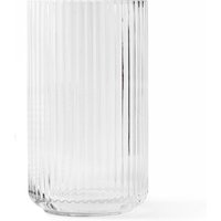 Lyngby Porcelæn - Glasvase H 20 cm, transparent von Lyngby Porcelæn