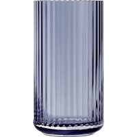 Lyngby Porcelæn - Glasvase H 31 cm, midnight blue von Lyngby Porcelæn
