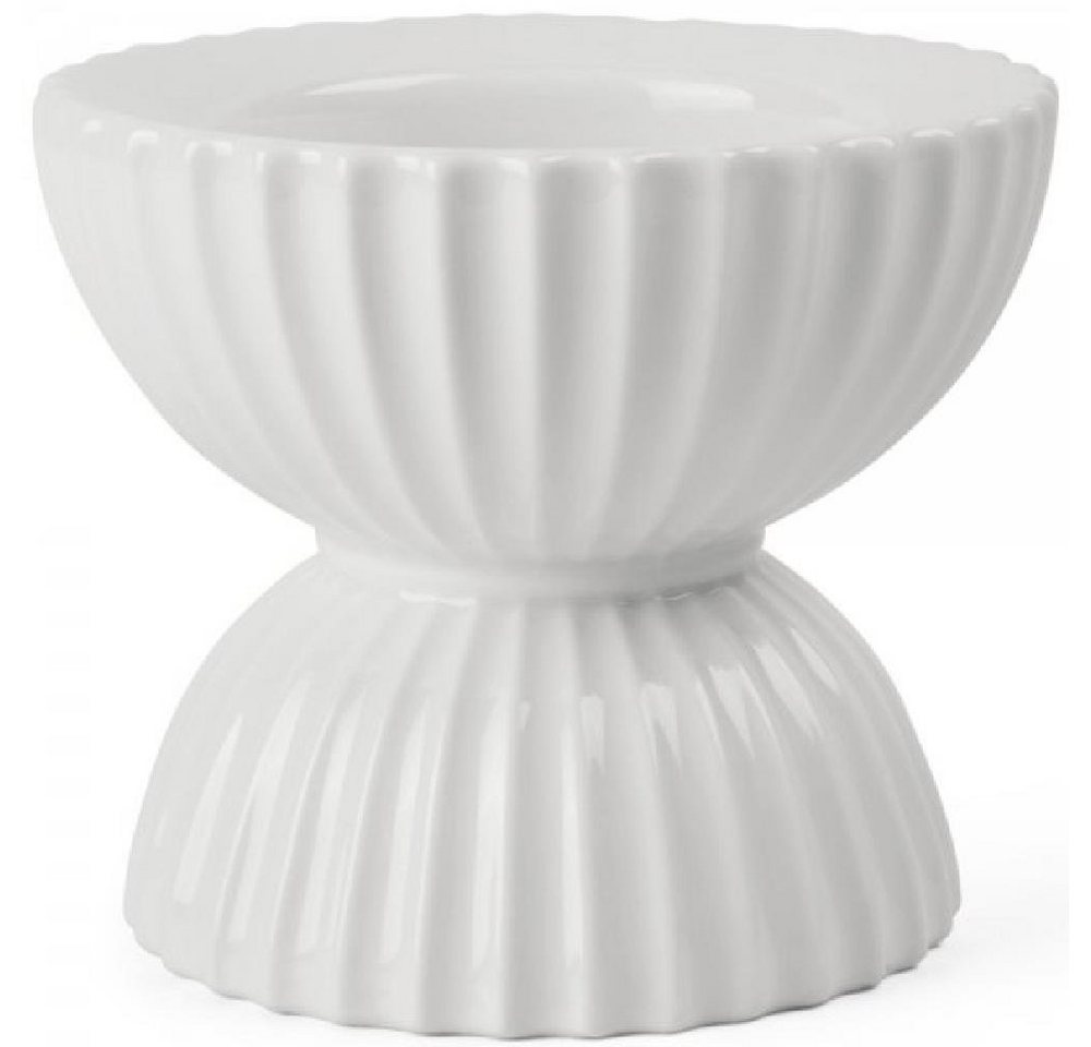 Lyngby Porcelæn Kerzenhalter Porcelain Blockkerzenhalter Tura Weiß (11,5cm) von Lyngby Porcelæn