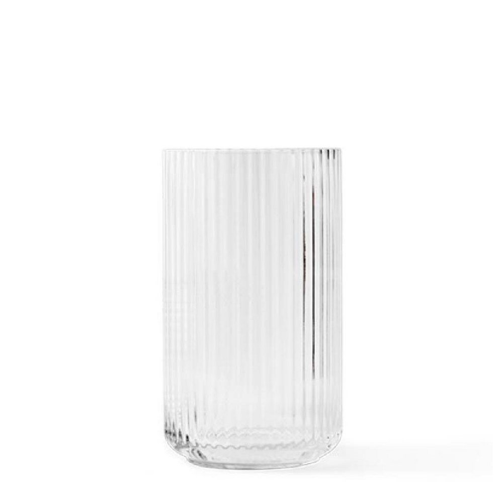 Lyngby Porcelæn Kerzenhalter Porcelain Vase Glas Clear Transparent (20,5cm) von Lyngby Porcelæn