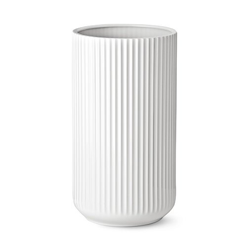 Lyngby Porcelæn Vase H10.5 cm Lyngby Designklassiker Zeitloses Design, Weiss von Lyngby Porcelaen