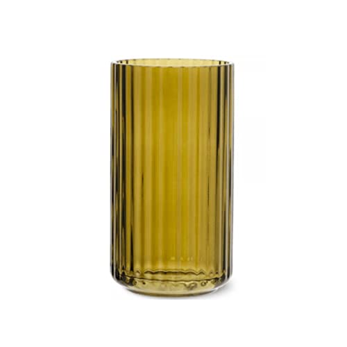 Lyngby Porcelæn Vase H15.5 cm Lyngby aus mundgeblasenem Glas minimalistisch von DANMARK LYNGBY