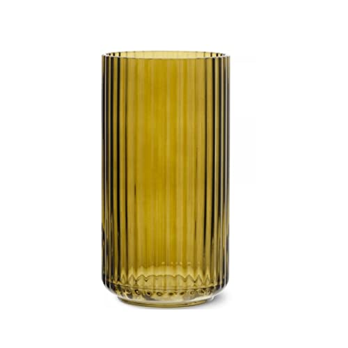 Lyngby Porcelæn Vase H20.5 cm Lyngby aus mundgeblasenem Glas minimalistisch von Lyngby