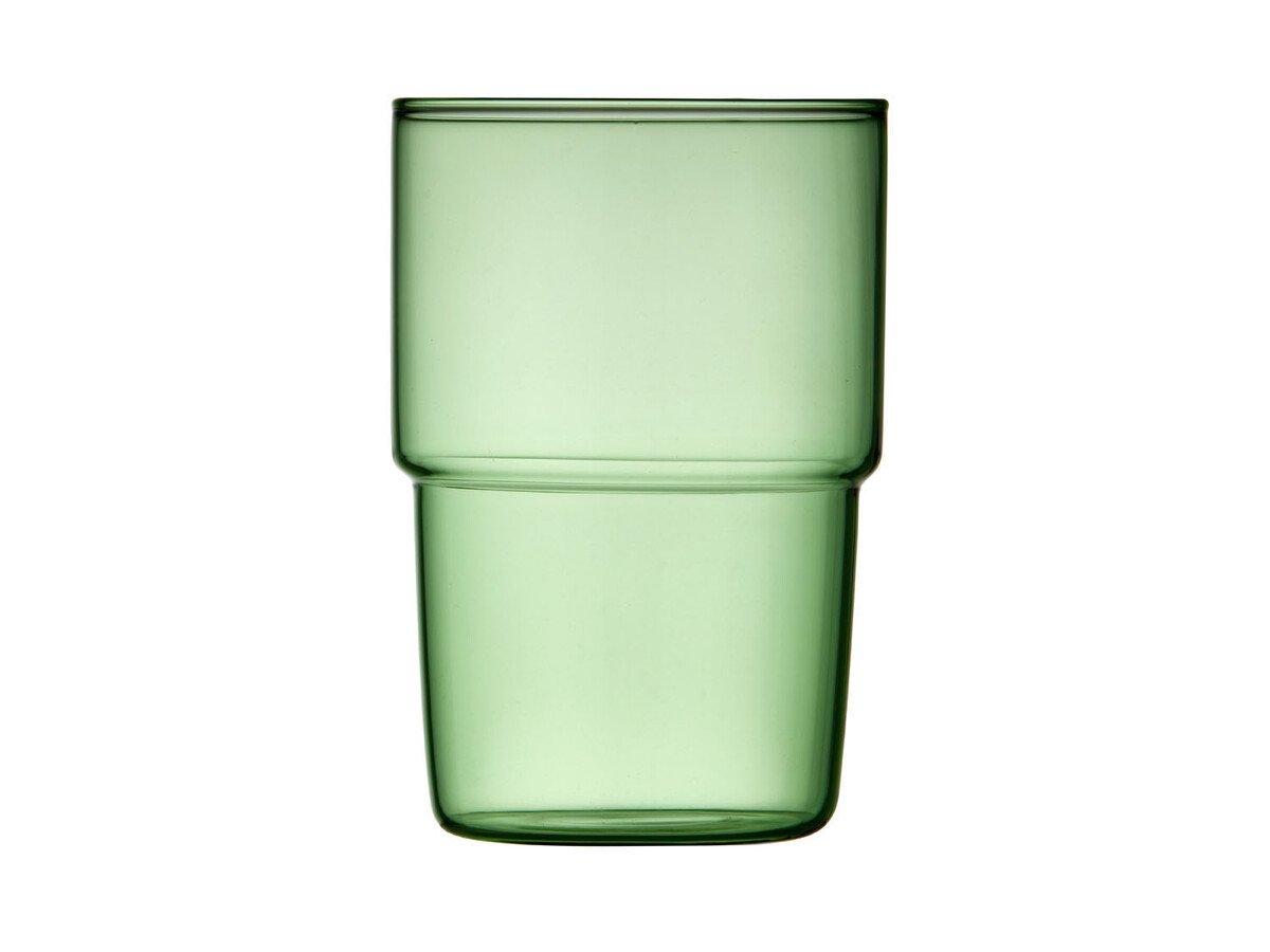 Lyngby Glas Trinkglas 2er-Set Torino grün von Lyngby Glas