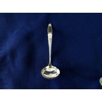 Sm 5 3/4 "Silberplatte Sahne/Soßenkelle Von 1847 Rogers Silberwaren Besteck Antikes Ambassador-Muster Rim Am Kantengriff Urne Oben Poliert von LynnCorneroftheWorld