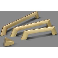 96 128 160 256 Mm Gold Schrankgriff Möbelgriffe Kommodengriff Möbelgriff Möbel Griff Schrank Türgriffe Schubladen Griffe Türgriff Kommode von LynnsHardware