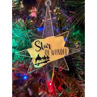 stern Des Wunders Wisemen Acryl Ornament - Drei von LynnsHomeDesign