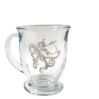 Oktopus-Kaffeetasse Freie Personalisierung, 16 Unze von LyonCraft