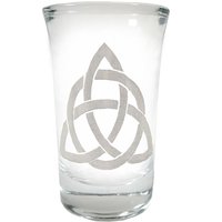 Triquetra, Schnapsglas Mit 1, 5 Unzen, Kostenlose Personalisierte Gravur Triquetra, Schnapsglas Mit 1, 5 Unzen, Kostenlose Personalisierte Gravur von LyonCraft
